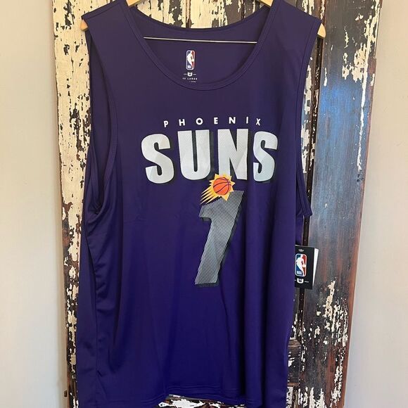 DEVIN BOOKER NBA Tank Top Lean on Me Jersey Size XL Mens NEW With TAGS! XXL - Picture 1 of 7